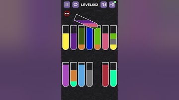 water_level_662 #watersortpuzzle #puzzle #game #sortpuzzle #color