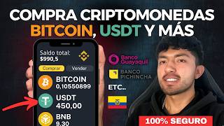 Como comprar USDT y Bitcoin en Binance (Forma Segura) Criptomonedas Ecuador