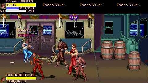 Final Fight LNS 3 0   All Character playthrough openbor