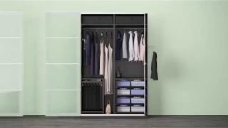 To see more, visit http://www.IKEA.com IKEA PAX KOMPLEMENT wardrobe interiors provide endless customisation possibilities and 