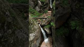 Beautiful Drone Video Mountain Waterfall #Kazakhstan #Waterfall