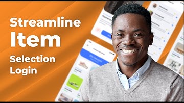 Watch How We Automate The Processes That Require Item Selection and Login