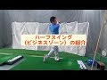 【ゴルフレッスン】ハーフスイング（ビジネスゾーン）の紹介