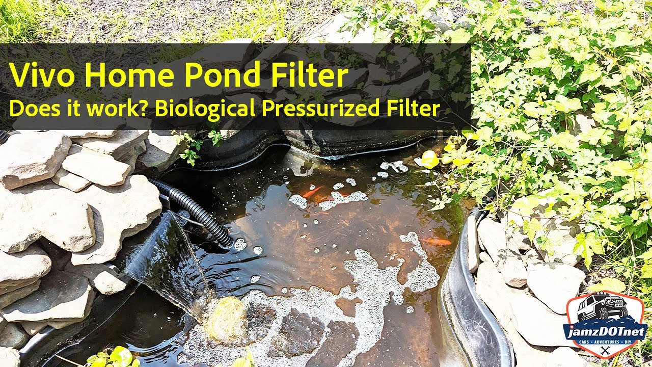 Vivo Home Pressurized Pond Filter will it clear this dirty garden