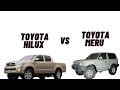 Toyota hilux kavak vs Toyota padro Meru cual ganará ?