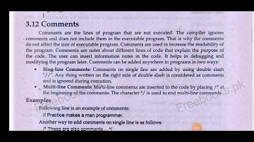 Comments | Input and output statement | Escape sequence | #C++ | Urdu | Hindi