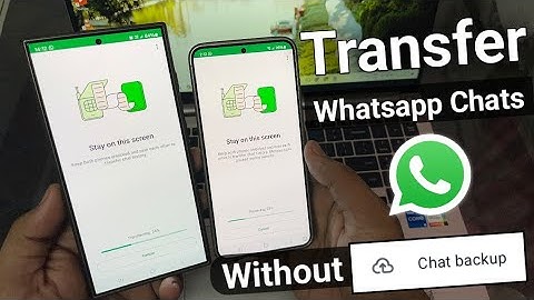 how to transfer whatsapp data to new android phone | Transfer whatsapp data android to android 🔥