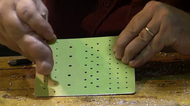 AVT 203 A&P Sheet Metal Class - P1 - Deburring Drilled Holes