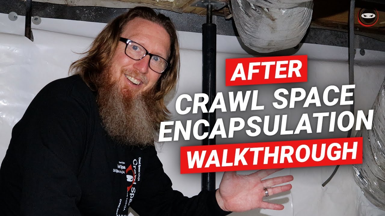 After Crawl Space Encapsulation | See What We Fixed! - YouTube