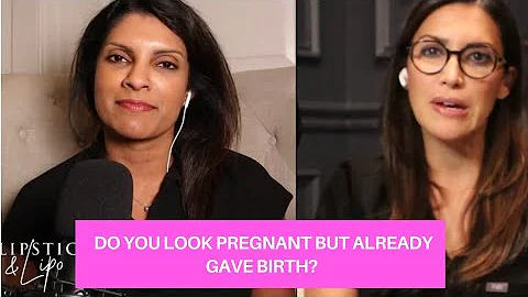 Why do I still look pregnant AFTER I gave birth?