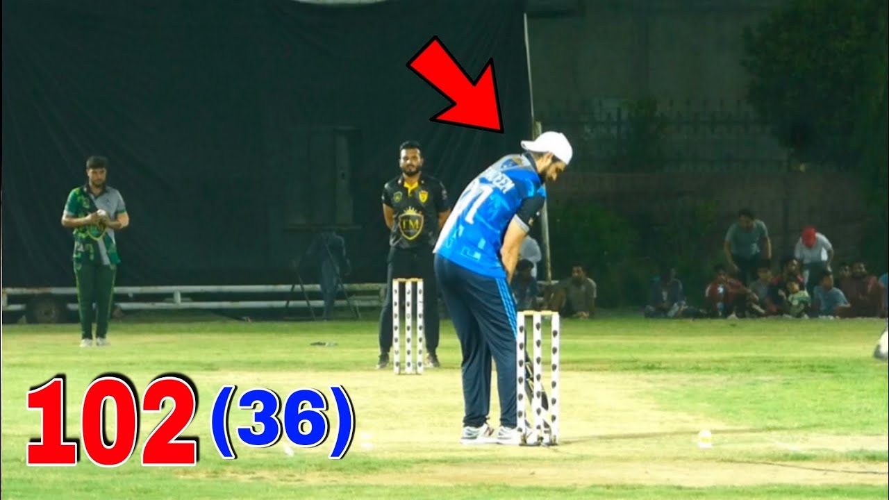 102 RUNS NEED 36 BALLS FAHAD MAIN CHANNU VS NASIR PATHAN || 2ND MATCH ...