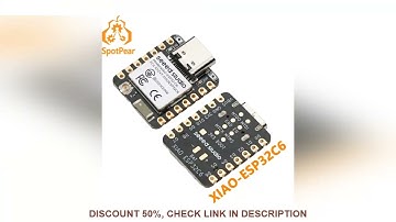 XIAO ESP32C6 Tiny SuperMini Board Wi-Fi and Bluetooth5.0 For Arduino For SeeedStudio ESP32 C6