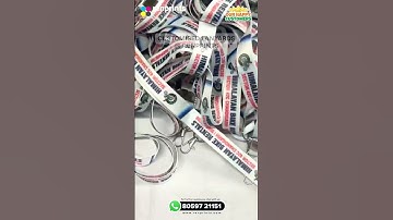 Custom Lanyard Pritning by Renprints