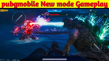 Godzilla vs Kong Real Fight in Pubgmobile || How to play  Titans Last Stand Mode in Pubgmobile