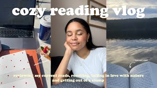 a bookish vlog   getting out of a slump, 5 star reads, and book icks