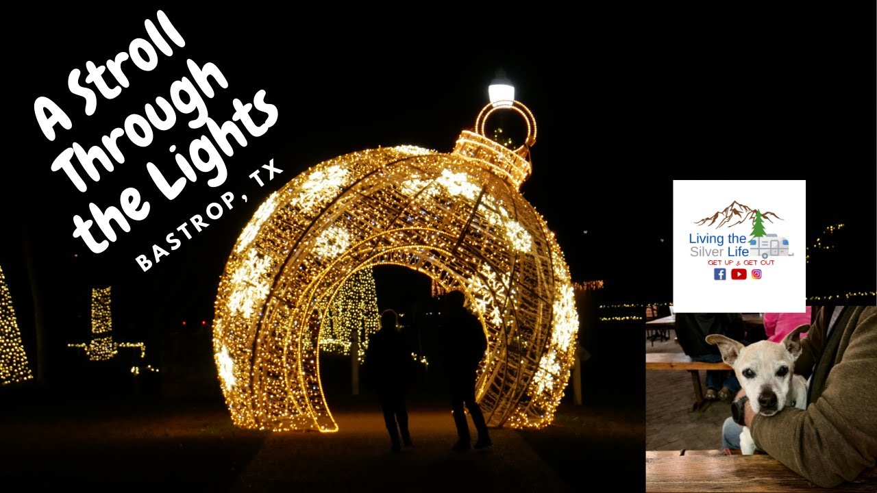 A Stroll Through the Lights Bastrop, Texas YouTube