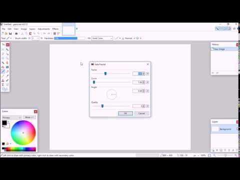 How to Make Fractals with Paint.NET
