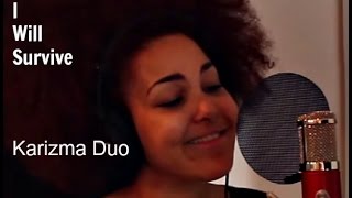 Video thumbnail of "I Will Survive by Gloria Gaynor acoustic cover by Karizma Duo"