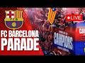 Barcelona’s LaLiga Title Parade Through the Streets of Barcelona 🔥🏆