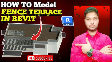 How to Model Fence Terrace In Banglow in Revit | Tutorial urdu hindi 2025 | Nabeel Architect