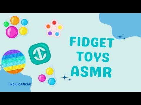 Fidget Toys ASMR *NO TALKING* // Aesthetic Fidgets ASMR // I ND U OFFICIAL