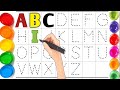 ABC Alphabet | Easy abcd | ABC Song for Kids | Learn A to Z Phonics & Dotted Writing ABCD Class- 105