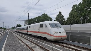 Hochtastfahrten Auf Der Riedbahn - Ice-S Unterwegs Mit 220 Kmh