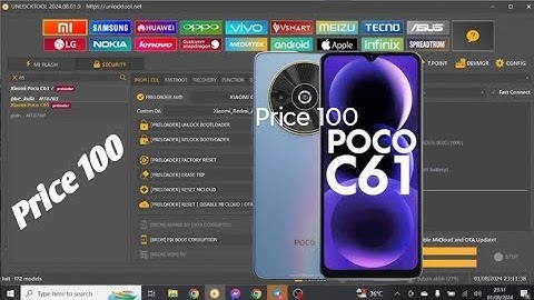 Poco C61 || Frp Unlock Tool🔥 || Errors Fix Solution || Mi A3 || Frp Bypass Unlock Tool || #pococ61 