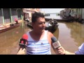Habitantes de Cabruta están inundados por aguas del Rio Orinoco y no reciben ayuda del Gobierno