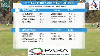 Ceylon Tusker A v Ceylon Strikers B