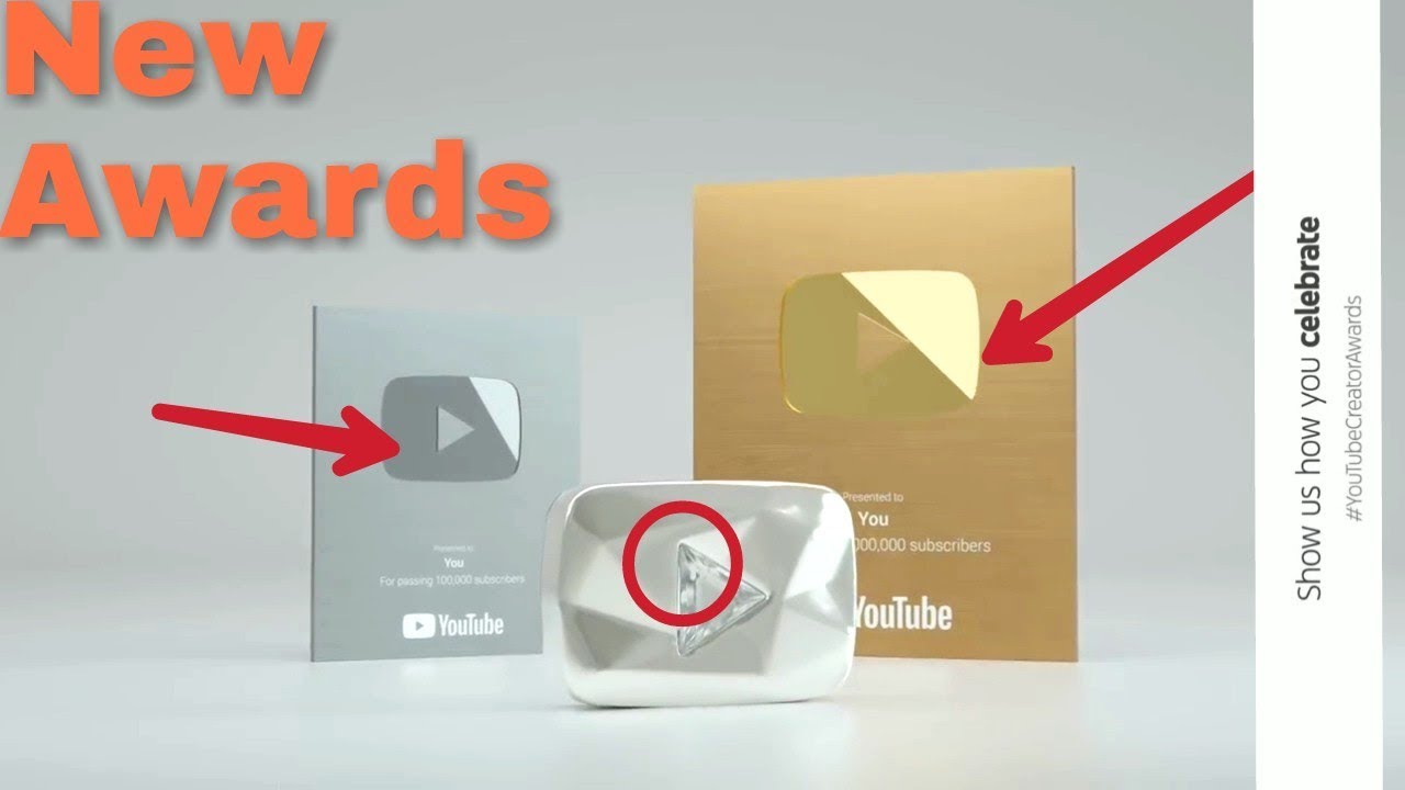 All New YouTube Creator Awards 2018 | UNBOXING by Skunky