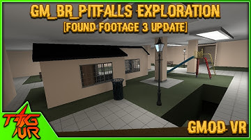 Lost Again in Kane Pixels Backrooms! || GMOD VR: GM_BR_Pitfalls Exploration (Found Footage 3 Update)