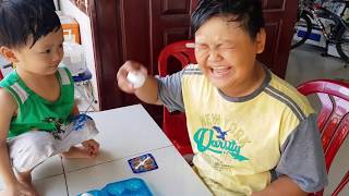 Trò Chơi Thử Thách Đập Trứng Lên Đầu Egg Roulette Challenges Tintin Tv 