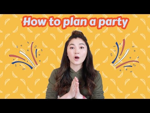 Video: How To Throw A Party For Girls