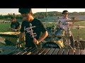 Front Ensemble playing Scales, early Fall video 2017