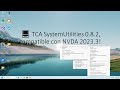 💻 TCA SystemUtilities 0.8.2, compatible con NVDA 2023.3!