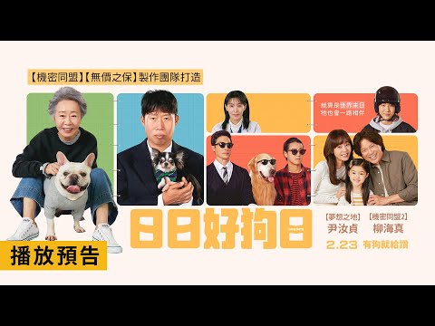 尹汝貞X柳海真爆笑溫馨鉅獻！【日日好狗日】Dog Days 電影預告 金高銀驚喜演出！2/23(五) 有狗就給讚