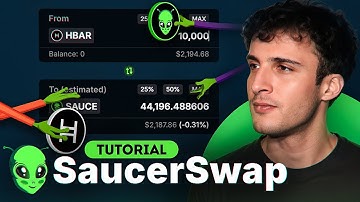 SaucerSwap Tutorial for Beginners [How To Swap on Hedera]