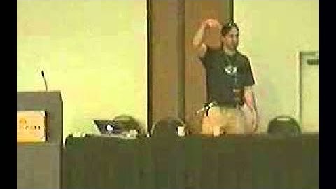 DEF CON 11 Hacking Conference Presentation By Bruce Potter Bluetooth Video