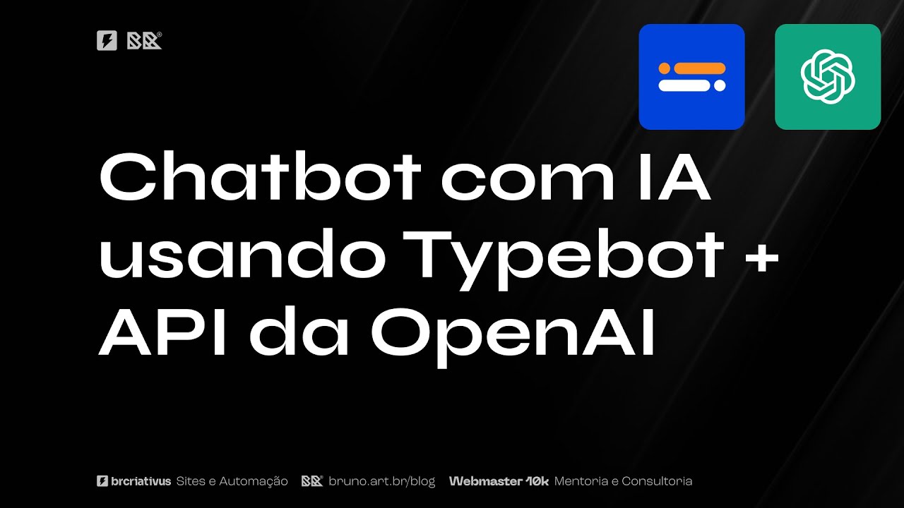 Criando ChatBot com Inteligência Artificial usando Typebot + API OpenAI ...