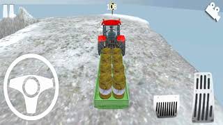 Heavy Tractor Trolley Game 3D| Transporting wheat | Android Gameplay screenshot 4
