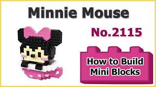 How to Build Minnie Mouse Blocks - HC Magic No.2115 Instructions Specifications