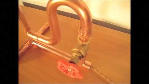 Steampunk Copper Lamp Tutorial with Water Valve Light Switch