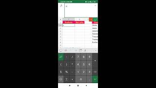 SORT formula in mobile ms excel | Mobile excel tutorial