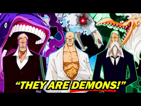 THESE DEVIL FRUITS ARE EVIL!! Every Gorosei’s Power Explained in One Piece! Gear 5 Luffy VS Demons