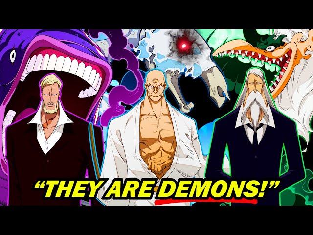 THESE DEVIL FRUITS ARE EVIL!! Every Gorosei’s Power Explained in One Piece! Gear 5 Luffy VS Demons class=