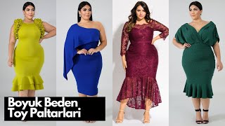 Boyuk Beden Toy Paltarlari Ziyafet Geyimleri
