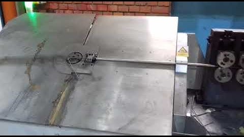 NER2D-2 Model 2D CNC wire forming machine