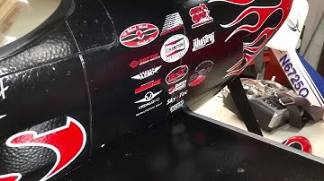 Protecting the finish surface of foam air planes