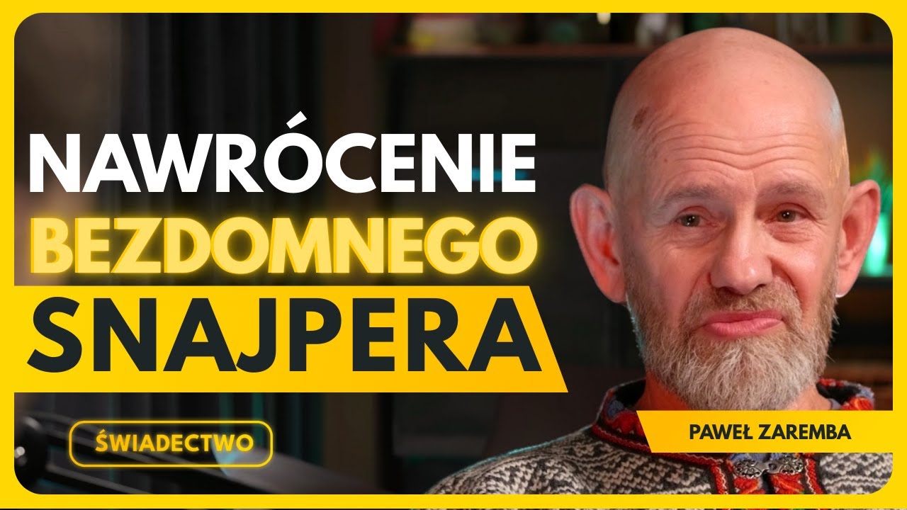 Snajper, który stracił wszystko. Bezdomność, nawrócenie i nowa misja – świadectwo Pawła Zaremby